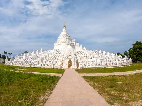 Mingun Myanmar View Mya Thein Tan Pagoda —  Fotos de Stock