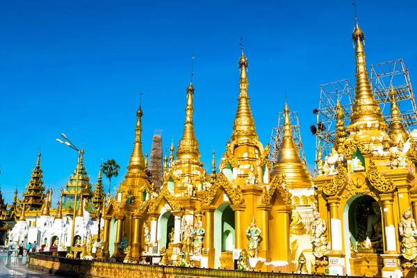 Yangon Myanmar November 2017 View Shwedagon Pagoda —  Fotos de Stock