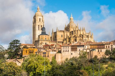 Day view of the Cathedral of Segovia - Segovia, Spain