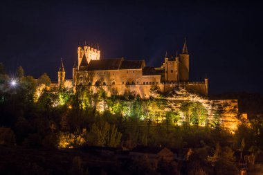 Segovia, Spain, October 2019 -  view of the main altar at the Cathedral of Segovia