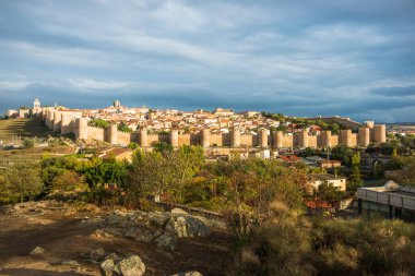 Beautiful view of Avila by the afternoon - Avila, Spain