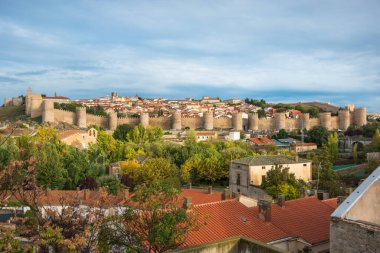 Beautiful view of Avila by the afternoon - Avila, Spain
