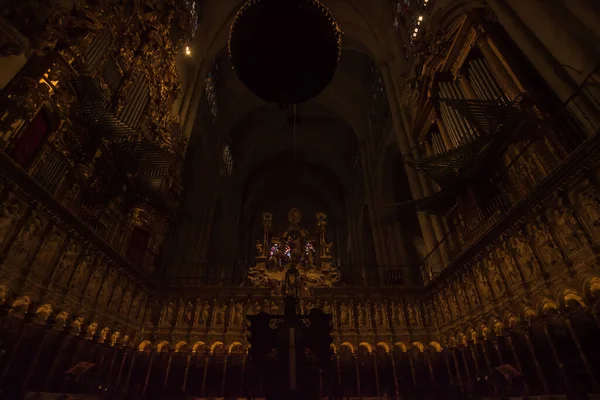 Toledo Spain October 2019 Inner View Toledo Cathedral — Stock Photo, Image