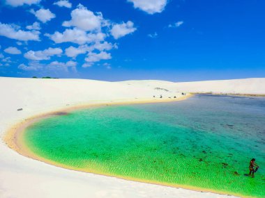 Wonderful view of Lencois Maranhenses National Park - Santo Amaro do Maranho, Brazil