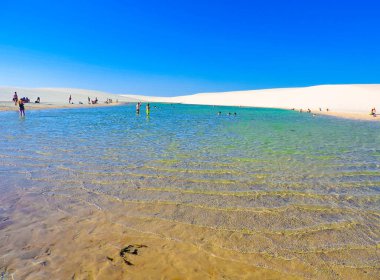 Wonderful view of Lencois Maranhenses National Park - Santo Amaro do Maranho, Brazil
