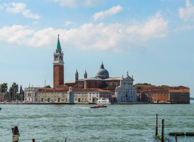 Venice, Italy, July  2017 - Day view of Chiesa di San Giorgio Maggiore 