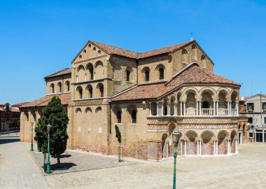 Murano, İtalya - Basilica dei Santi Maria e Donato (Santa Maria e San Donato Kilisesi)