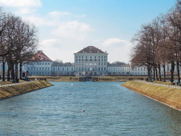Munich Germany March 2016 View Schloss Nymphenburg Nymphenburg Palace — Stok fotoğraf