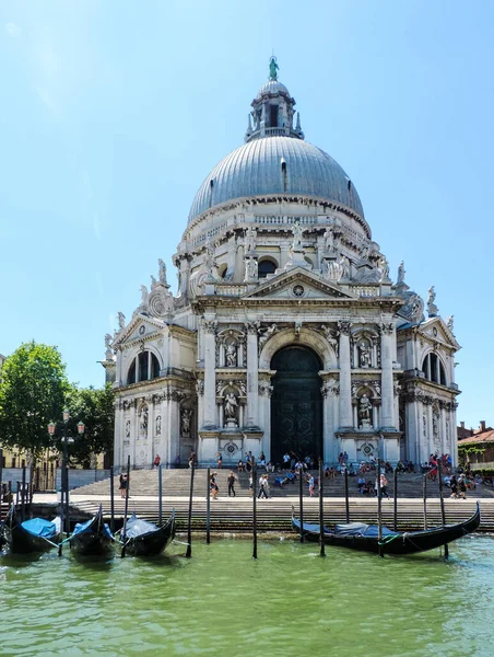 Venice Italy July 2017 View Baslica Santa Maria Della Salute — Stock fotografie