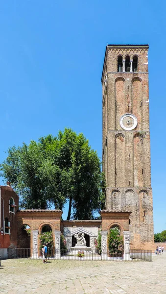 Murano, Italy - external view of Church of Santa Maria e San Donato 