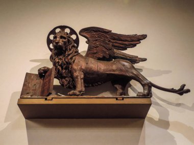 Venice, Italy, July 2017 - Beautiful view of one the many halls at Museo Correr