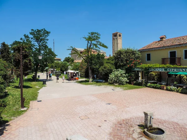 View Small Town Torcello Torcello Italy — Stockfoto