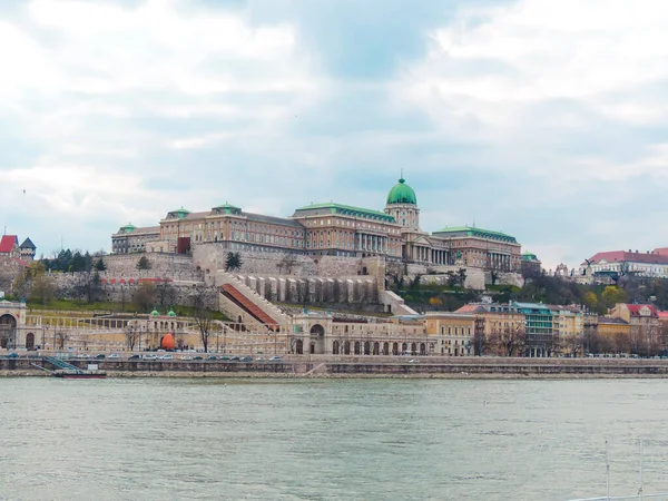 Vew Buda Castle Pest Side Budapest Budapest Hungary — Zdjęcie stockowe