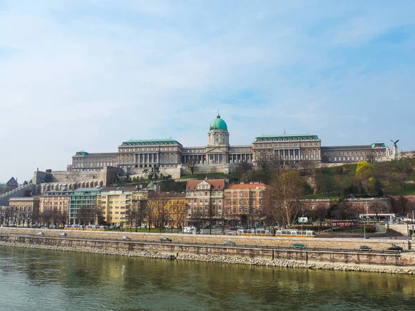 Vew Buda Castle Pest Side Budapest Budapest Hungary — Zdjęcie stockowe