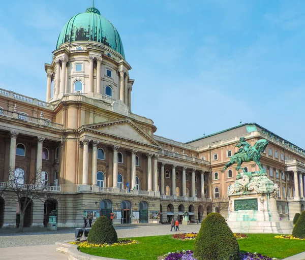 Budapest Hungary March 2016 View Buda Castle — Foto de Stock