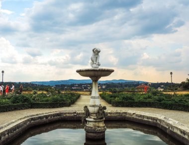 View of Fontana delle scimmie at Boboli Gardens - Florence, Italy