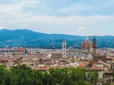 Beautiful view of Florence and it's Cathedral - Florence, Italy