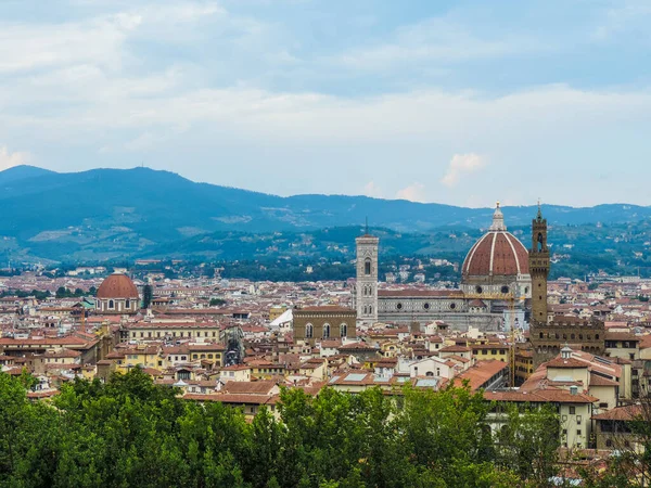 Beautiful view of Florence and it's Cathedral - Florence, Italy
