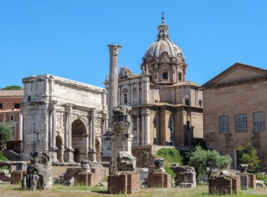 View of Foro Romano - Rome, Italy