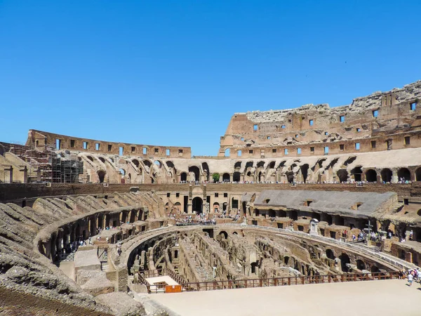 Rome Italy June 2017 Inner View Colosseo One Most Famous — Stockfoto