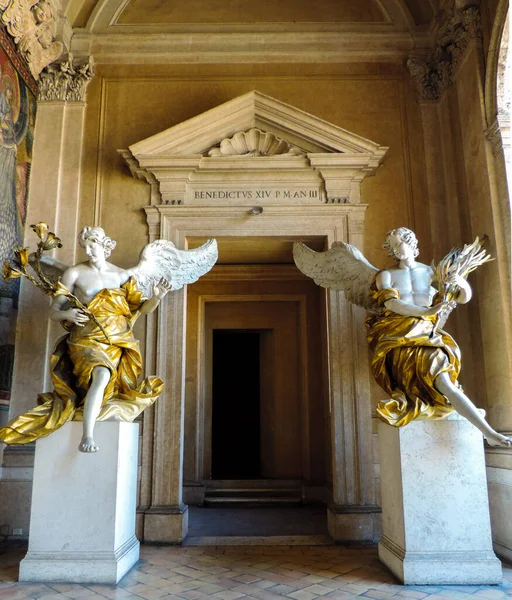 Rome Italy June 2017 Inner View Basilica Santa Maria Maggiore — Fotografia de Stock