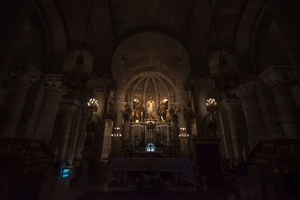 Madrid Spain October 2019 View Chapel Crypts Cathedral Santa Maria — Photo