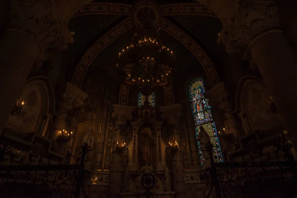 Madrid España Octubre 2019 Vista Una Capilla Las Criptas Catedral — Foto de Stock