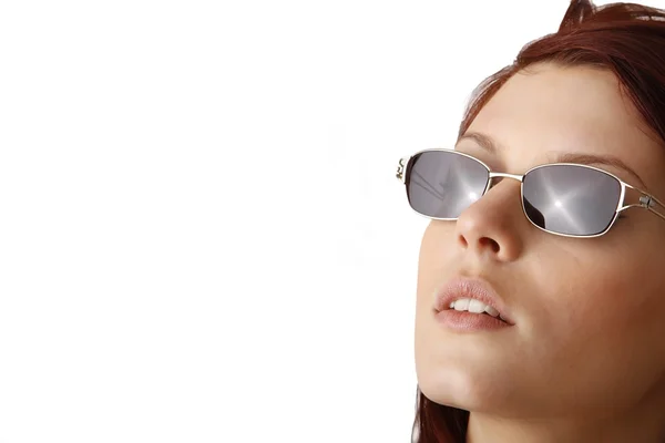 Sexy woman with sunglasses — Stock Photo, Image