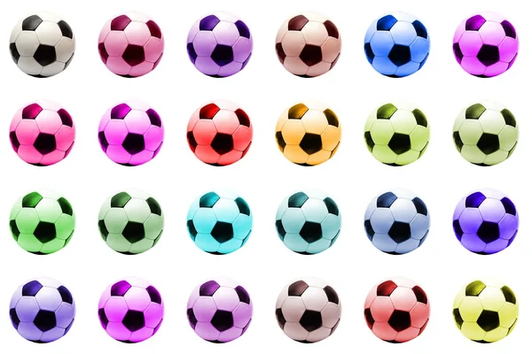 Soccer or football set — Stock Photo, Image