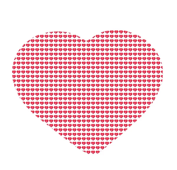 Heart of small hearts — Stock Photo, Image