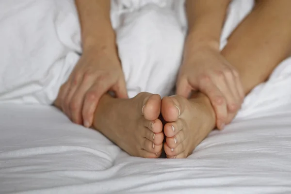 Care of the feet necessary — Stock Photo, Image