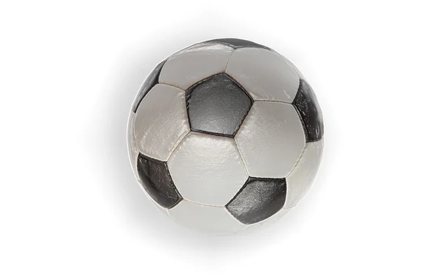 Soccer ball on a white background — Stock Photo, Image