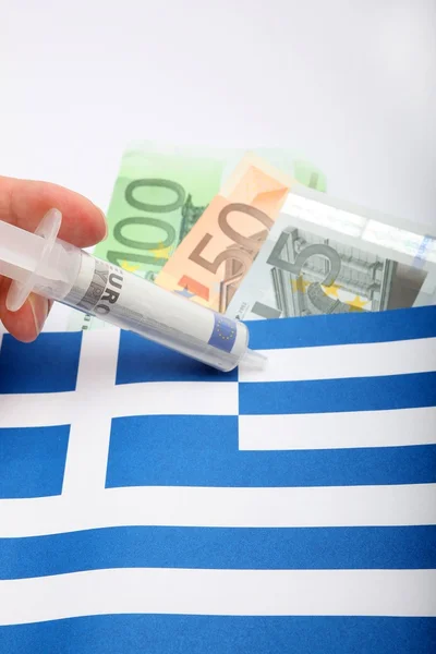 Greece Financial Crisis — Stock Photo, Image