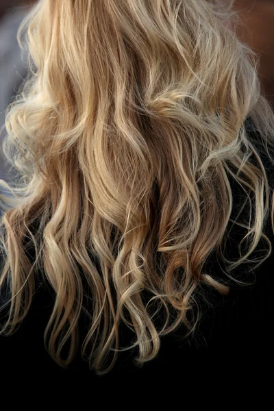 Long white hair — Stock Photo, Image