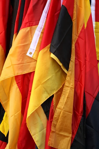 Tyskland flaggor — Stockfoto
