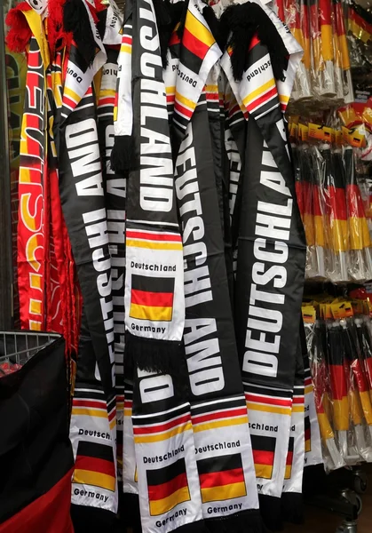 Attributi dei tifosi tedeschi — Foto Stock