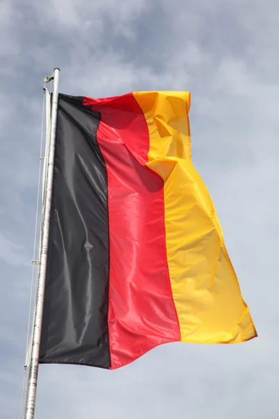 La bandiera nazionale tedesca della Germania — Foto Stock
