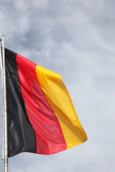 Německá národní vlajka — Stock fotografie