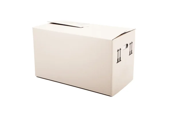 Una gran caja de cartón —  Fotos de Stock