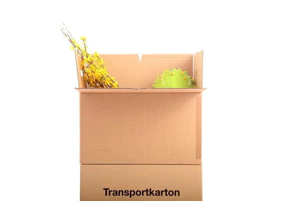 A big cardboard box — Stock Photo, Image