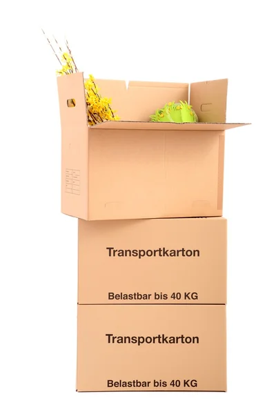 A big cardboard box — Stock Photo, Image