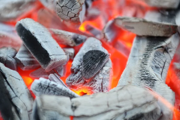 Burning hot ember — Stock Photo, Image
