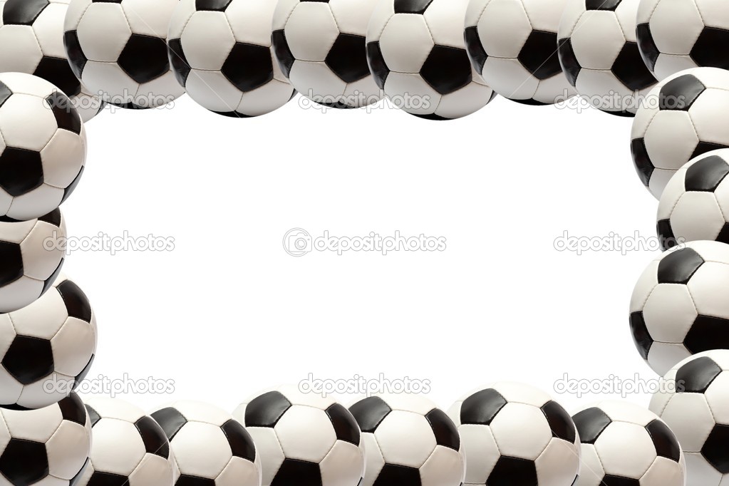 Soccer ball frame