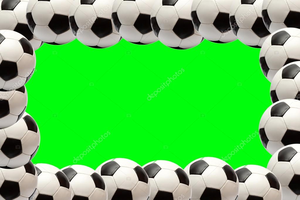 Soccer ball frame — Stock Photo © Knut_Wiarda 16515739