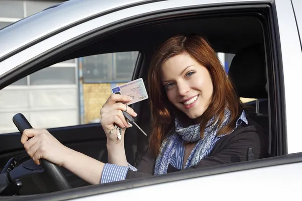 Mulher no carro Imagens De Bancos De Imagens Sem Royalties