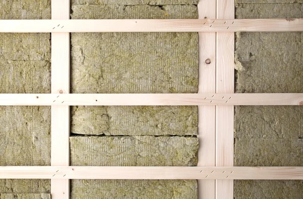 Wall insulation — Stock Photo, Image
