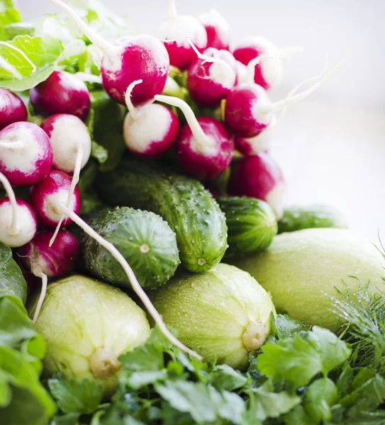 Légumes et herbes frais — Photo