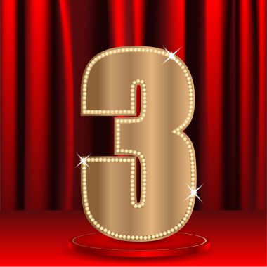 Bronz üçüncü bir adam üzerinde parlak taşlar ile dekore edilmiş