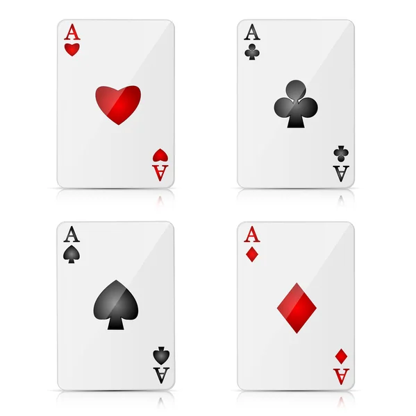 Illustration vectorielle d'un arrière-plan avec des éléments de casino — Image vectorielle