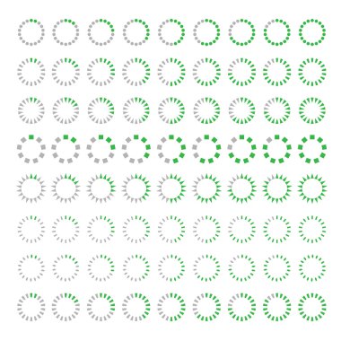 Circle.Vector indirme .preloader ilerleme web önceden yükleme